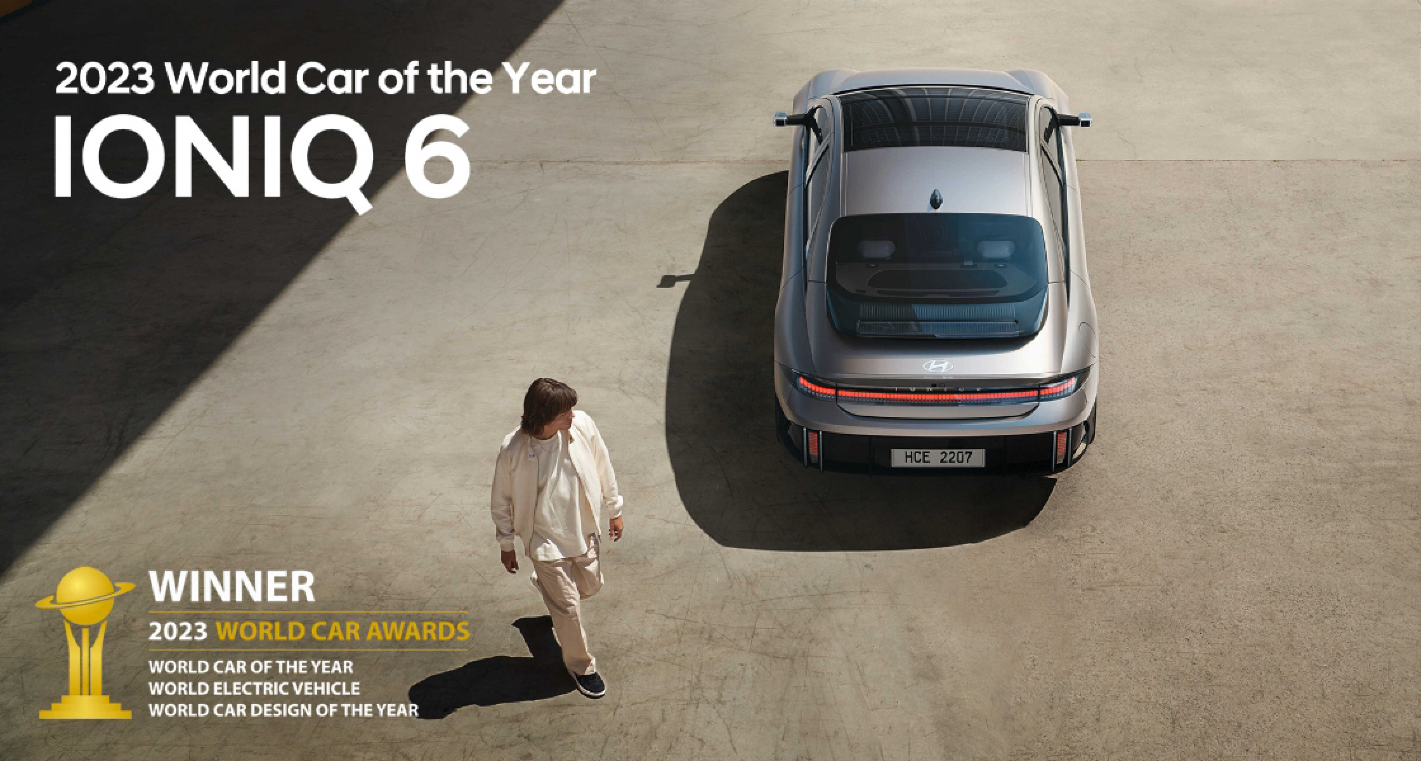 Ioniq 6 World's Car of the Year Award