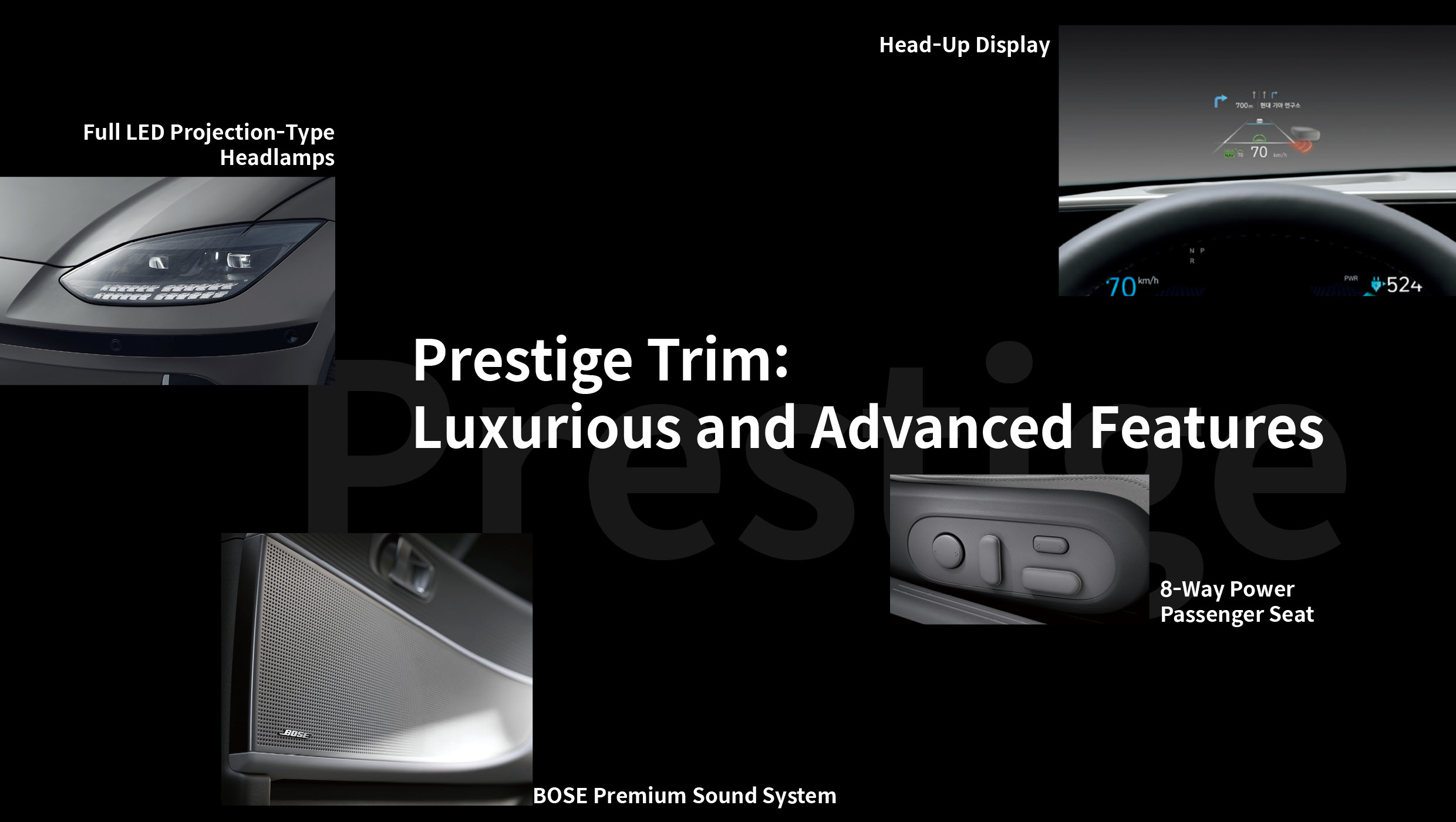 Detailed Specifications of Prestige Trims