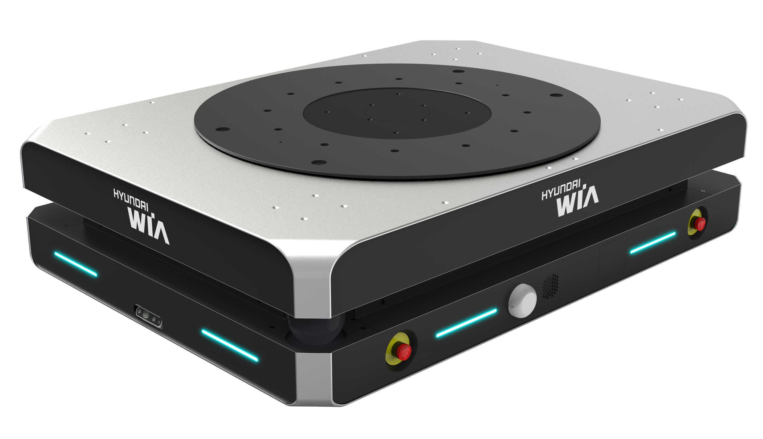 현대위아 자율주행 물류로봇의 모습