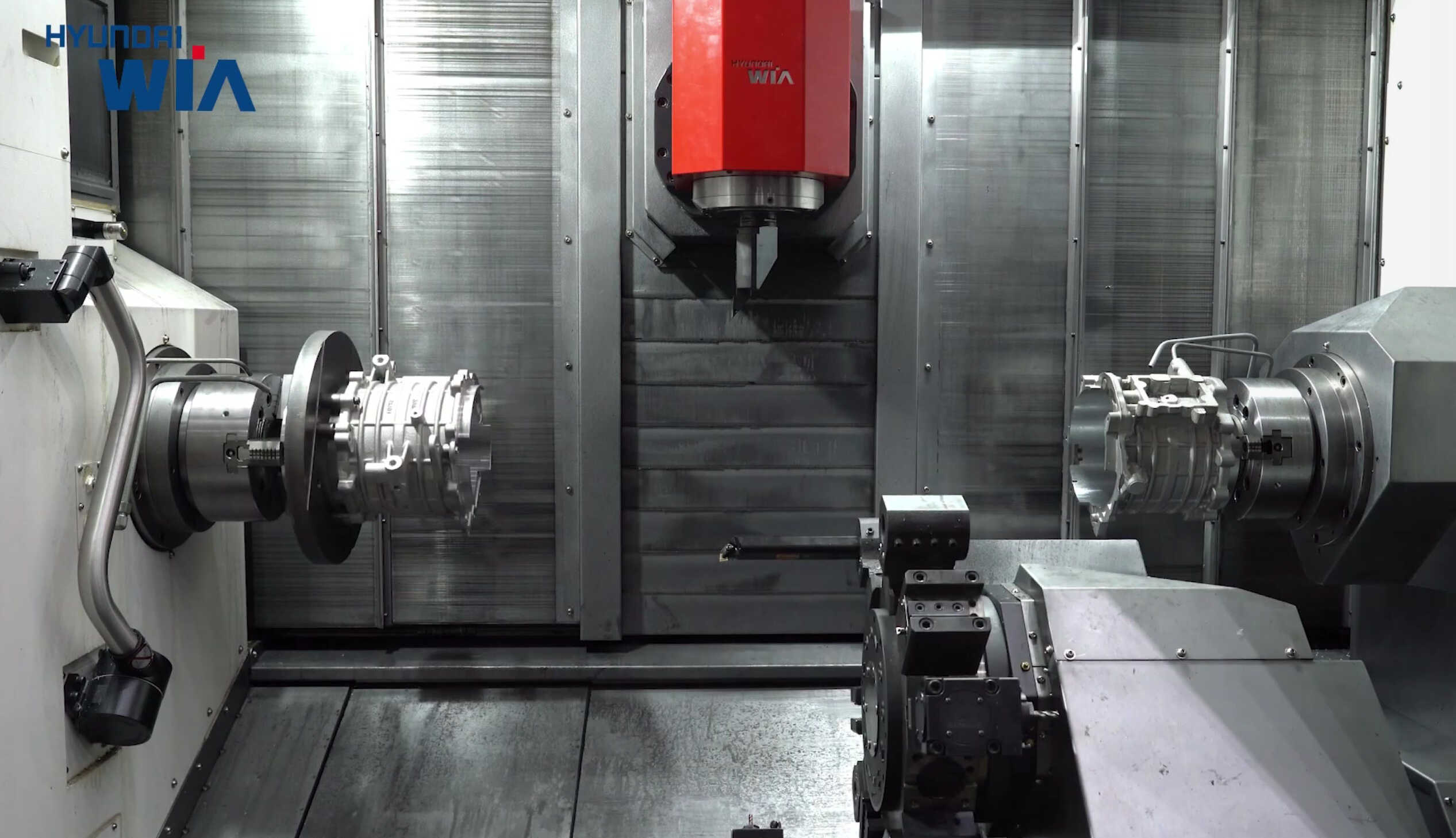 가공기계의 모습