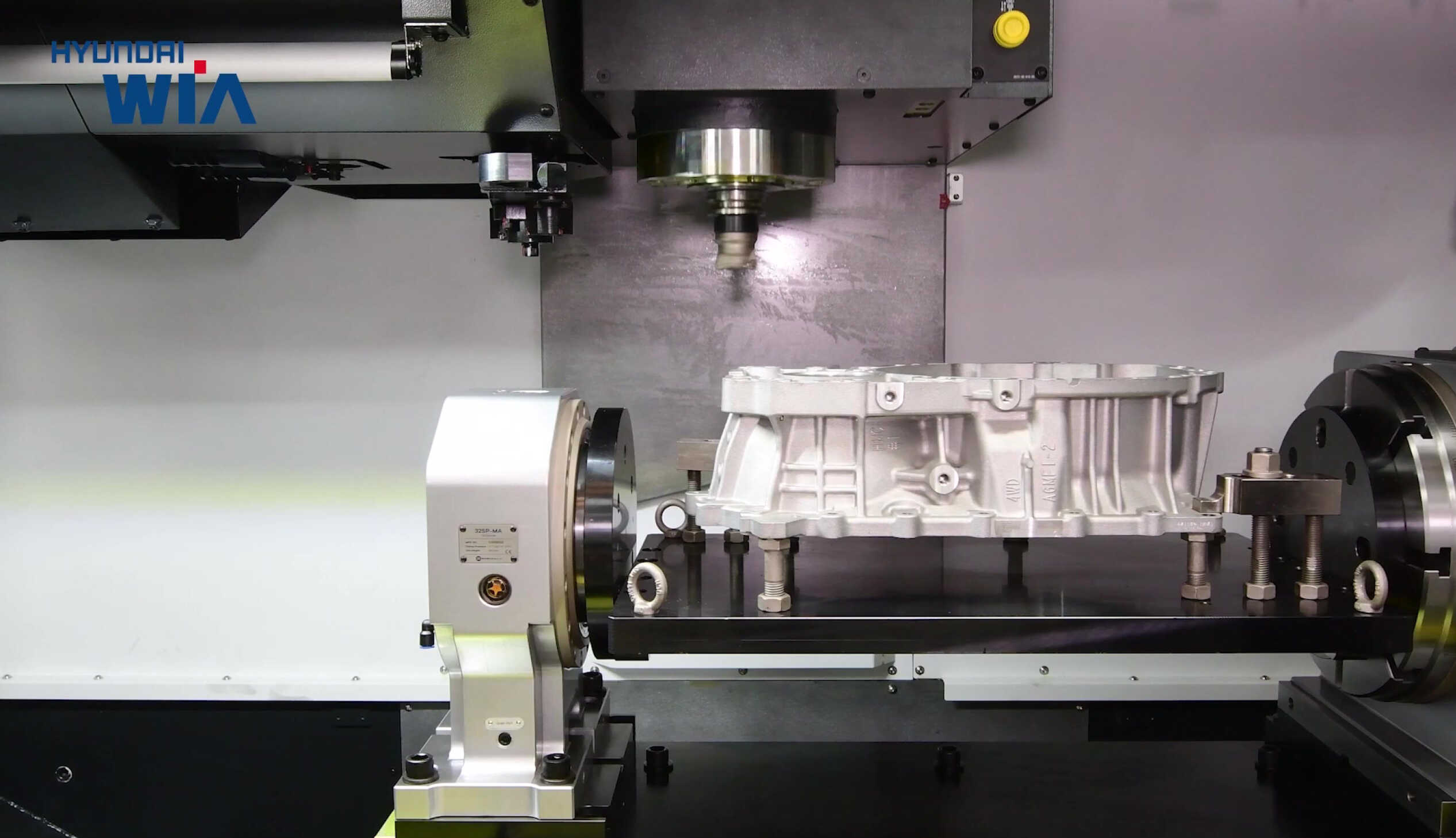 가공기계의 모습