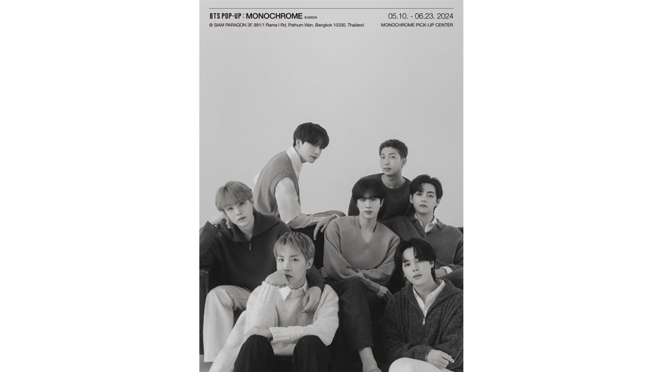 이노션, 태국 방콕서 글로벌 ‘고객경험 비즈니스’ 실시 〈BTS POP-UP: MONOCHROME IN BANGKOK〉 운영-main