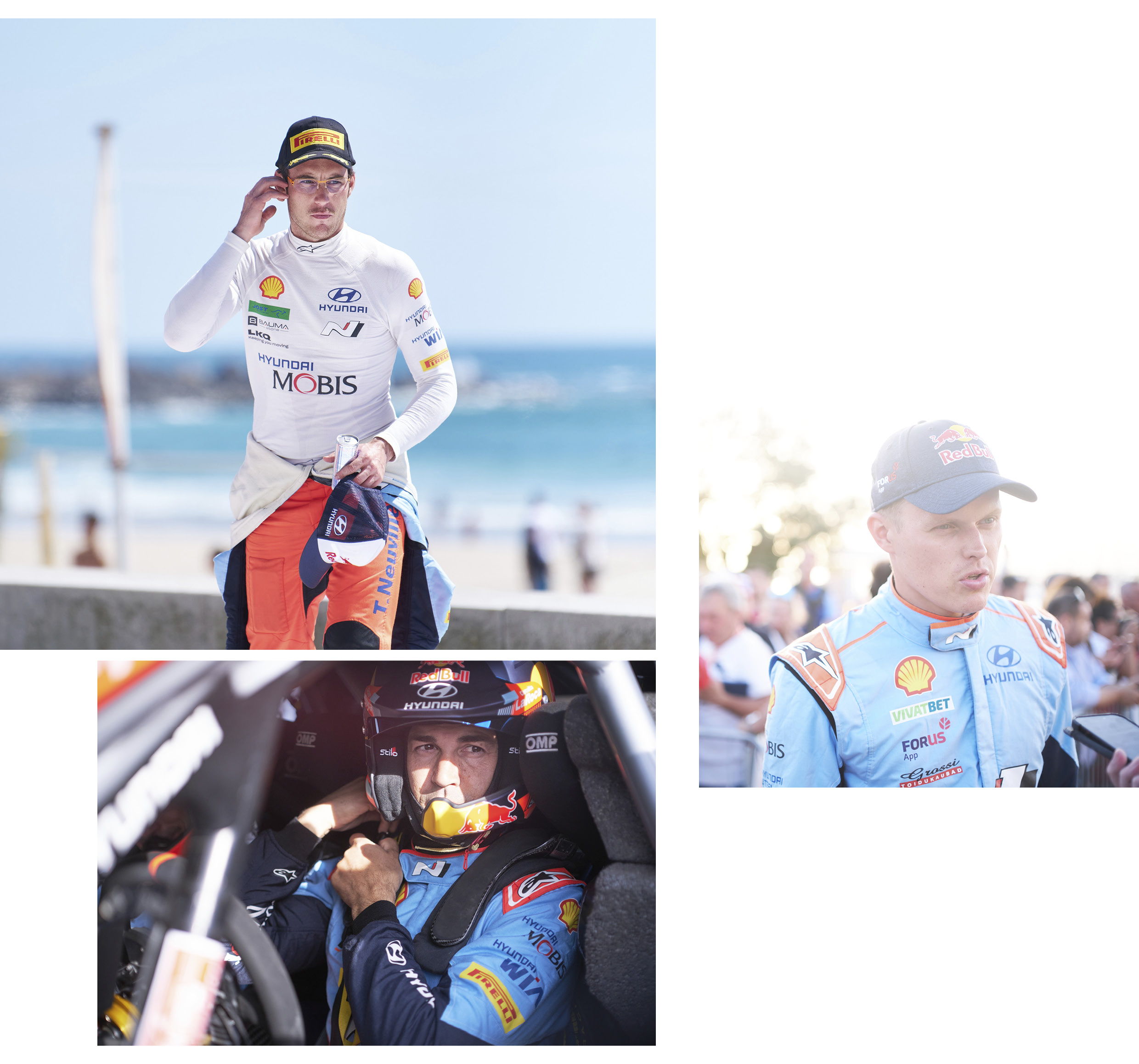 현대팀의 드라이버들