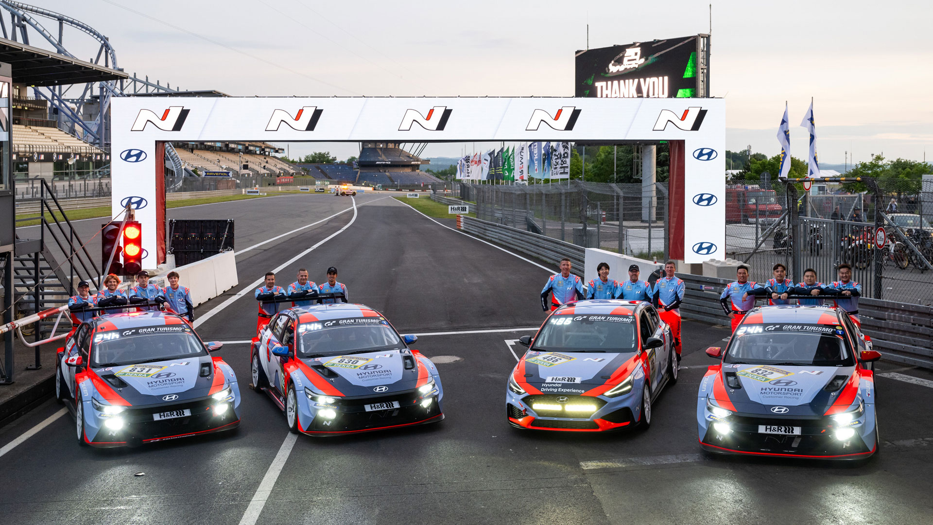Hyundai Elantra N TCR victorious for fourth straight Nürburgring 24 Hours