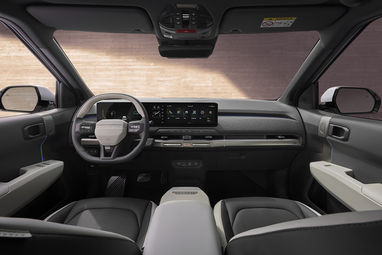 Interior of Kia EV3