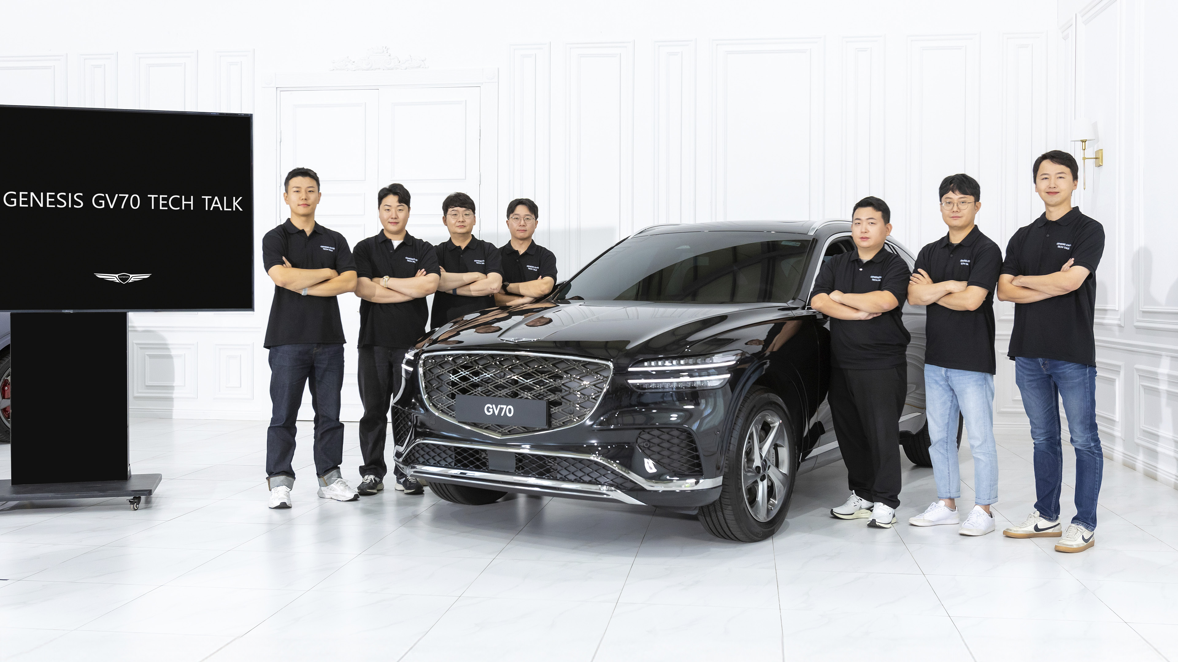 Gv70 테크토크 행사 사진