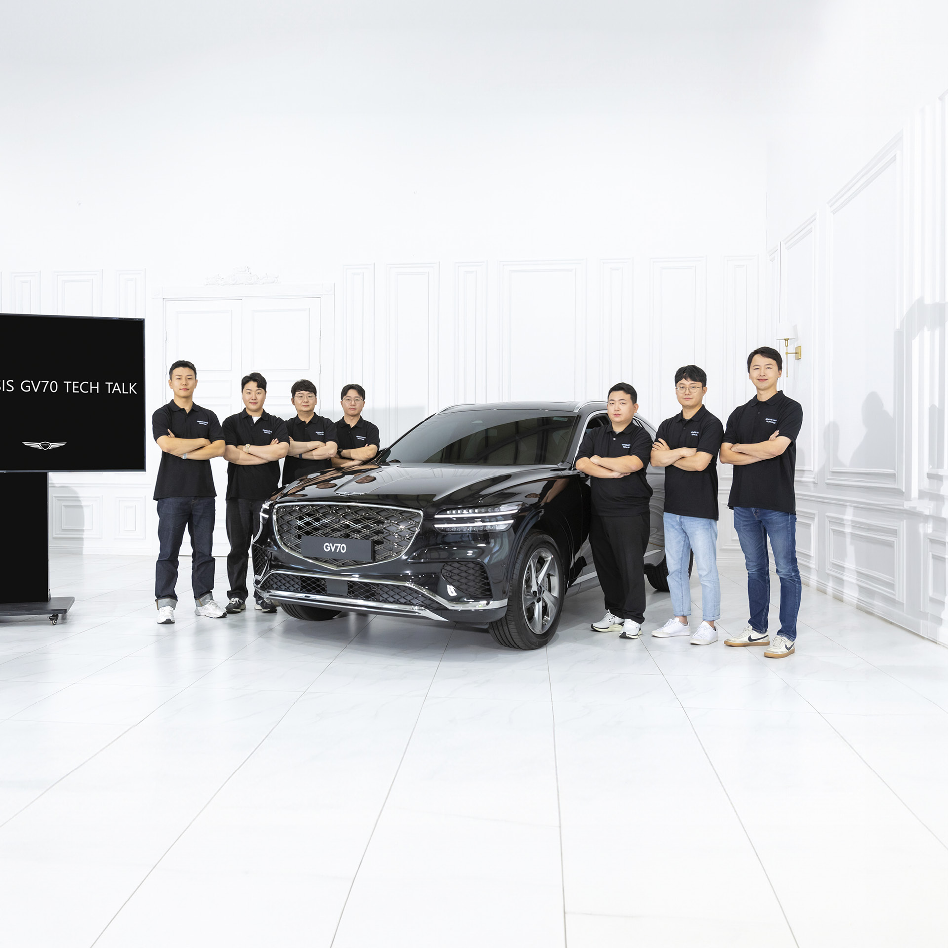 Gv70 테크토크 행사 사진