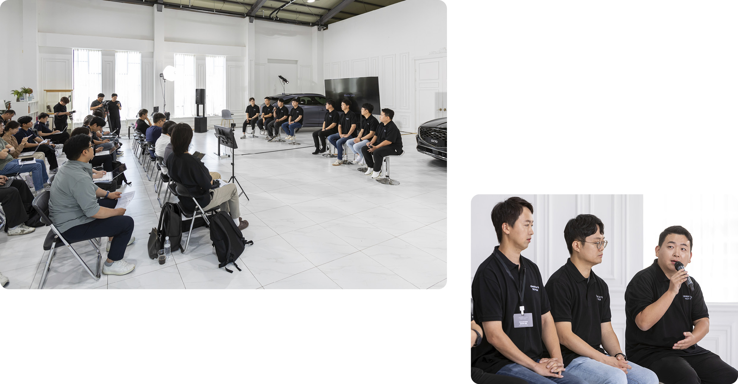 질의응답 세션 현장