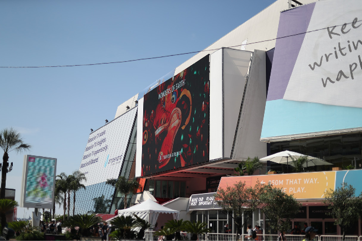 칸 라이언즈 현장