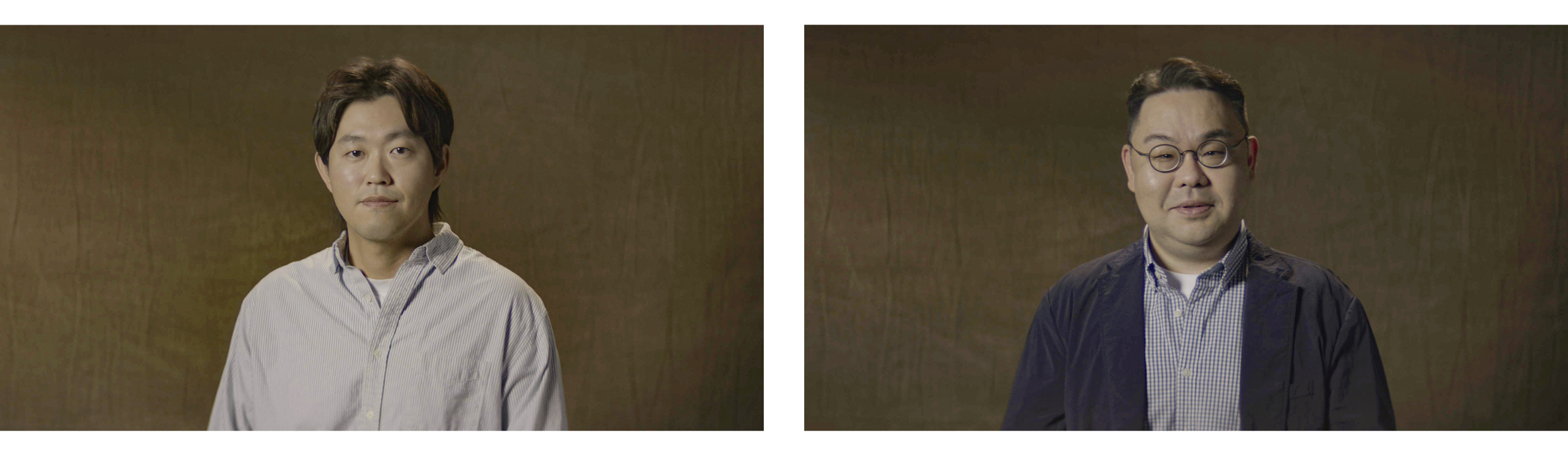 경태현 책임매니저와 안도현 책임연구원