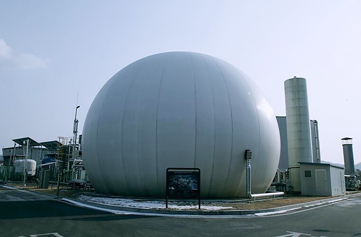 현대건설의 수소 생산 설비