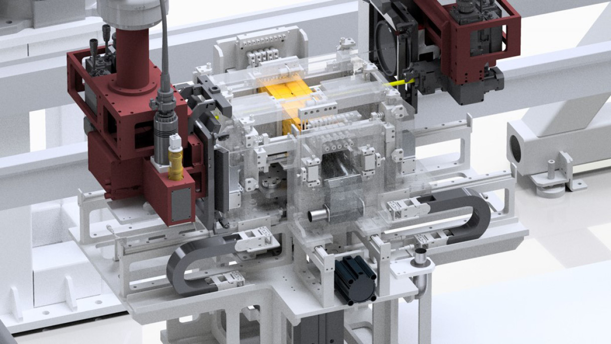 배터리 용접 작업을 위한 통합 지그