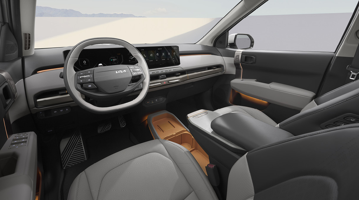 EV3 크래시패드 전경 모습