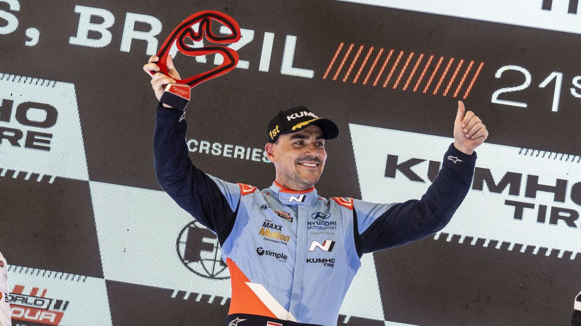 현대자동차 '더 뉴 아반떼 N TCR', '2024 TCR 월드투어' 4라운드 우승