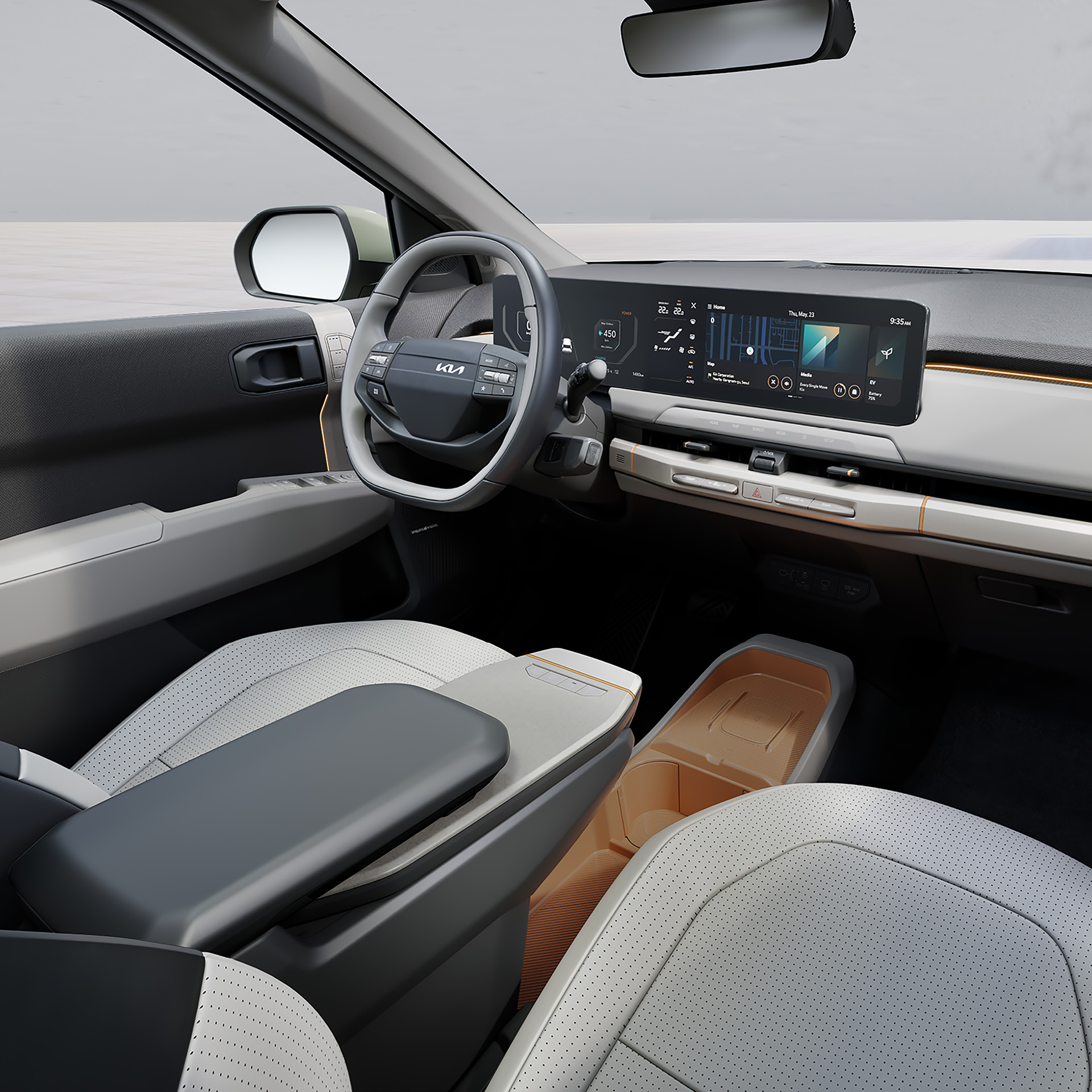 기아 EV3 인테리어