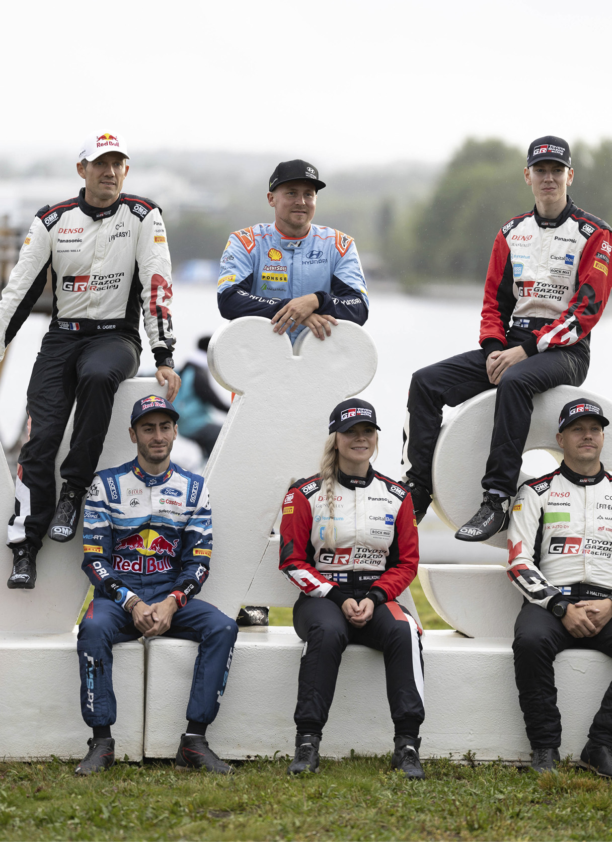 2024 핀란드 랠리에 참가한 선수들의 모습