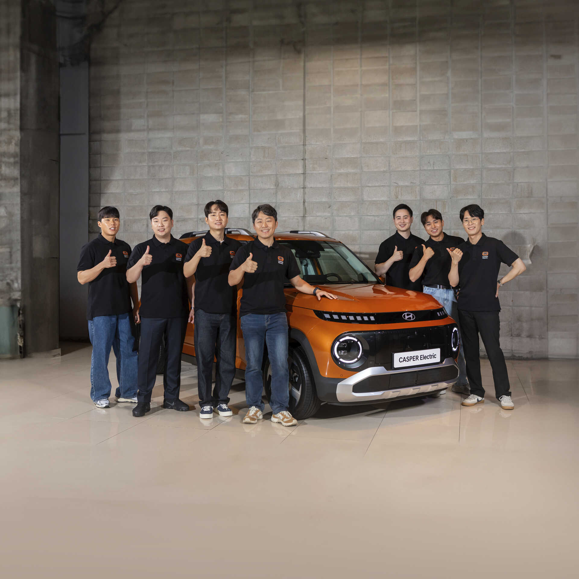 캐스퍼 일렉트릭 테크 토크에 참석한 연구원들의 모습