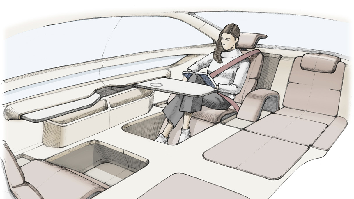 Inside the Mobility Ondol Concept with Radiant Heat Heating System