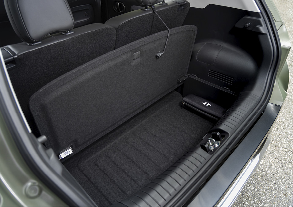 적재 트레이를 올린 모습