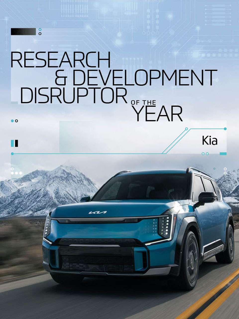 Kia honored with dual accolades at 2024 Newsweek World's Greatest Auto Distruptors Awards