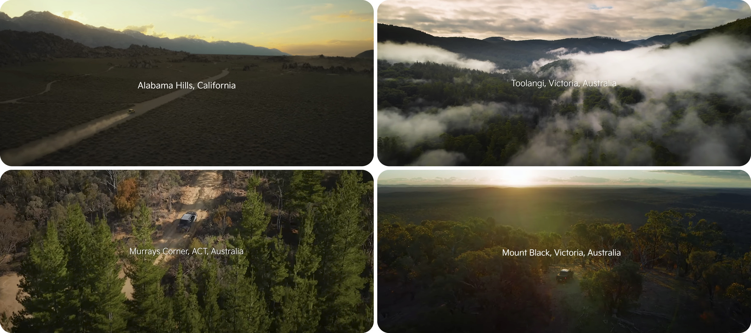 타스만의 시험주행 장소