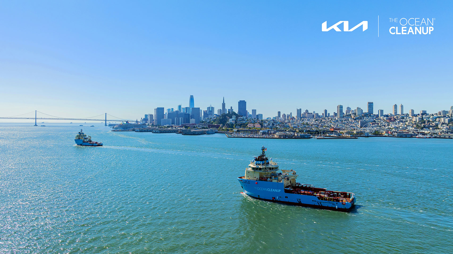 Kia and The Ocean Cleanup celebrate partnership achievements and map out future for cleaning Great Pacific Garbage Patch