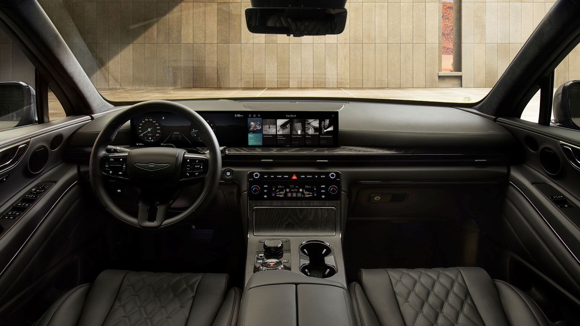 GV80 블랙 · GV80 쿠페 블랙 내장-1