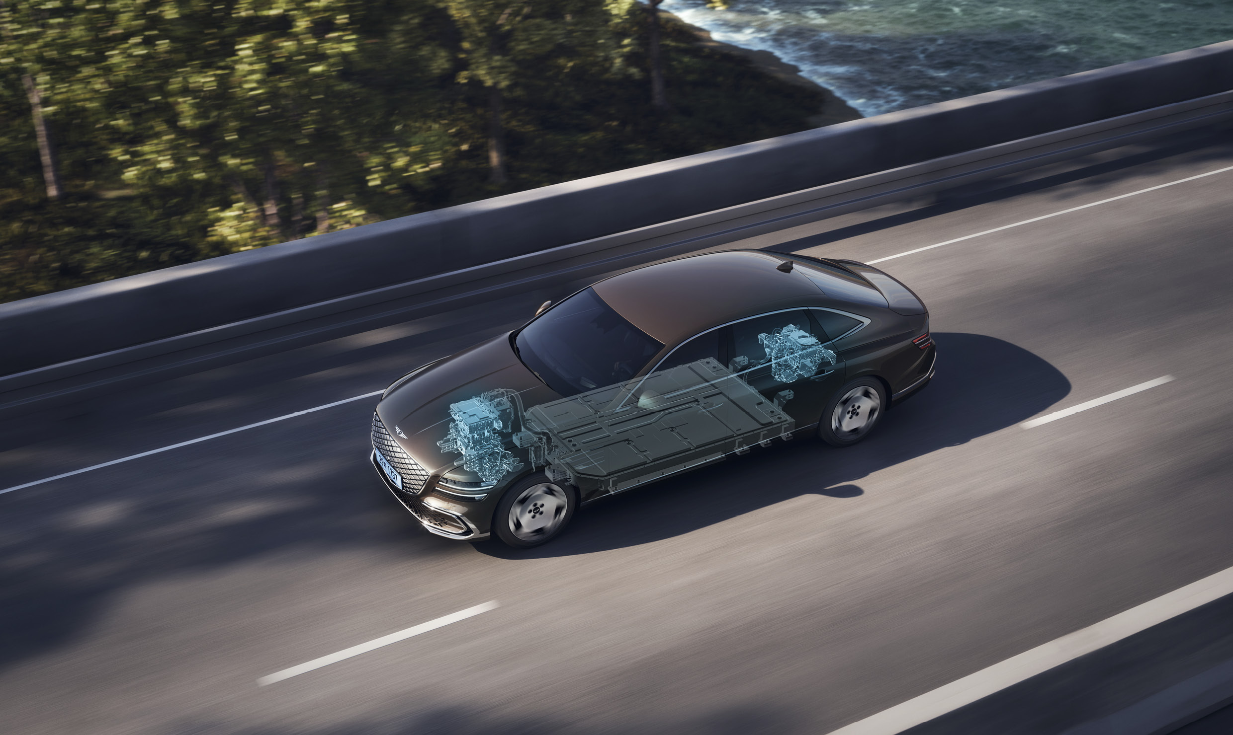 G80 전동화 모델의 전동화 파워트레인