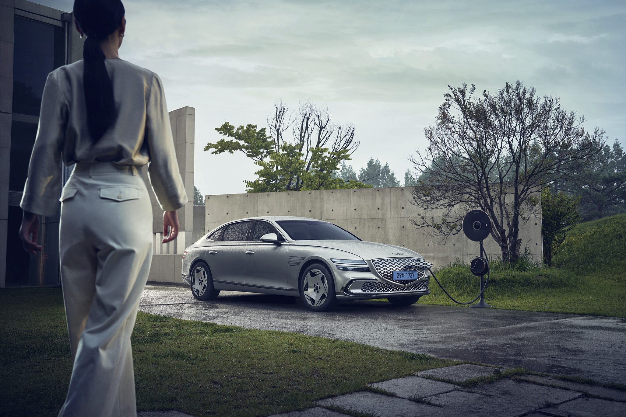 제네시스 G80 전동화 부분변경 모델의 모습