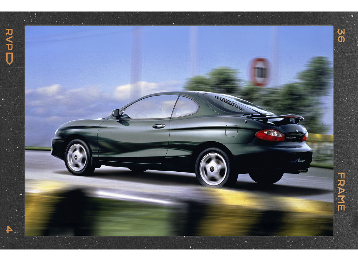 티뷰론의 주행 모습