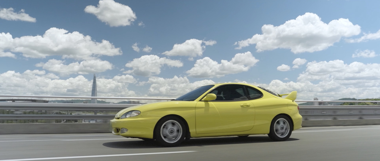 티뷰론의 주행 모습