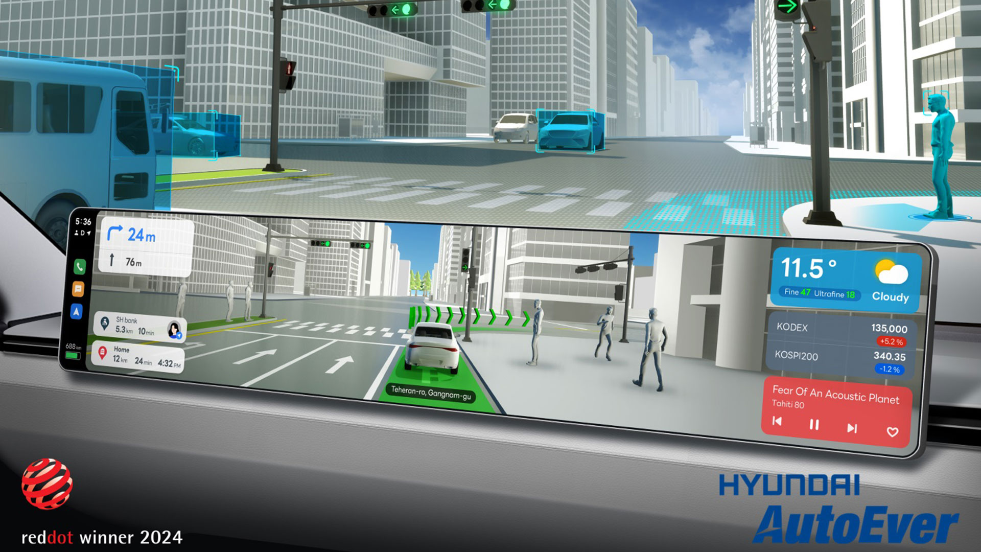 현대오토에버, 레드 닷 어워드 본상 수상