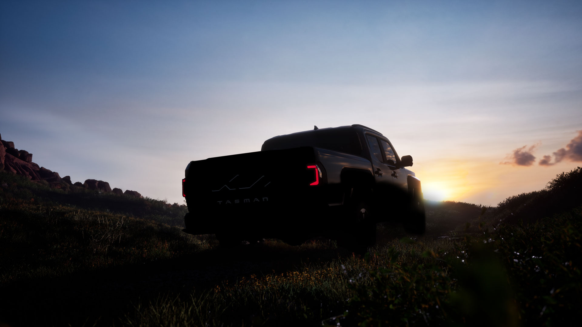 Kia teases its first pickup truck, the Kia Tasman, ahead of world premiere at Jeddah International Motor Show