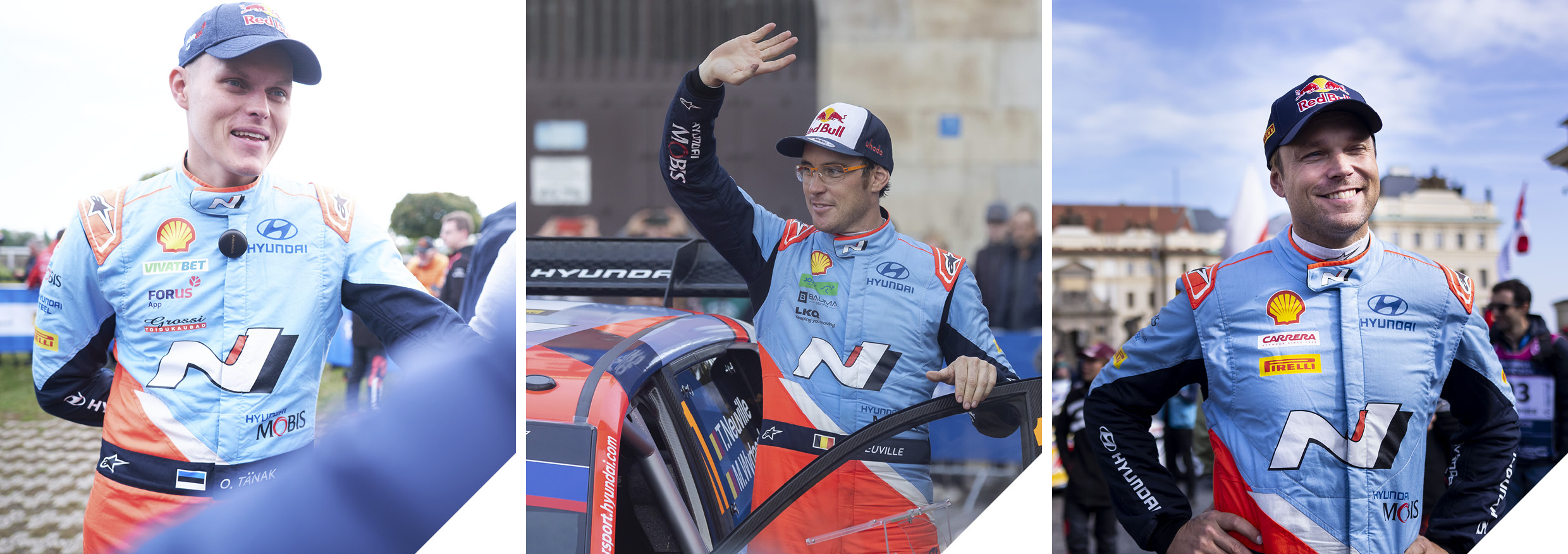 What the drivers of the modern world rally team look like