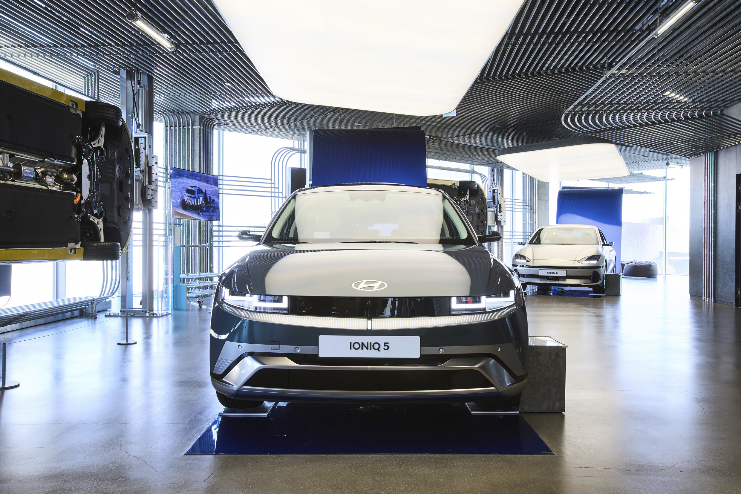 아이오닉 5 전시차 전면부