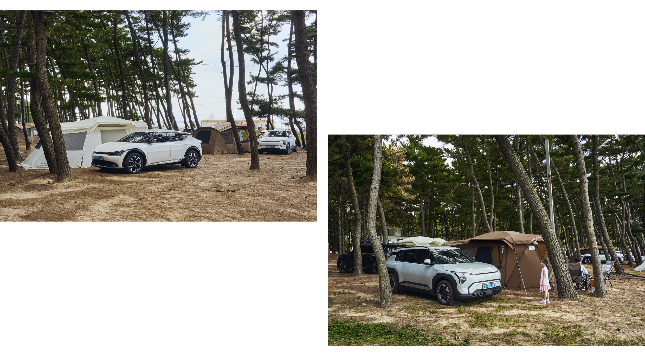 기아멤버스 EV캠프데이 행사 현장의 모습