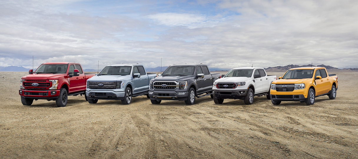 포드의 픽업 트럭 라인업