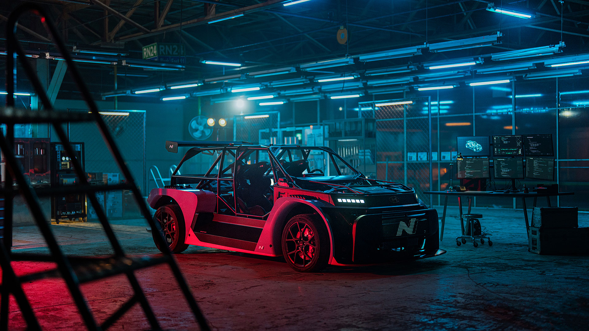 현대 N, 차세대 전동화 비전 담은 ‘RN24 롤링랩’ 공개