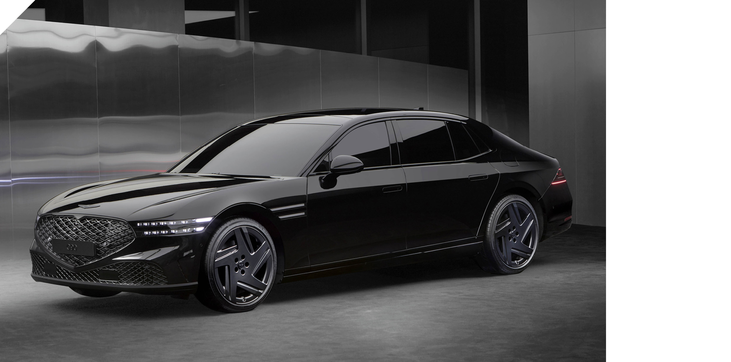 제네시스 G90 블랙 에디션 모델