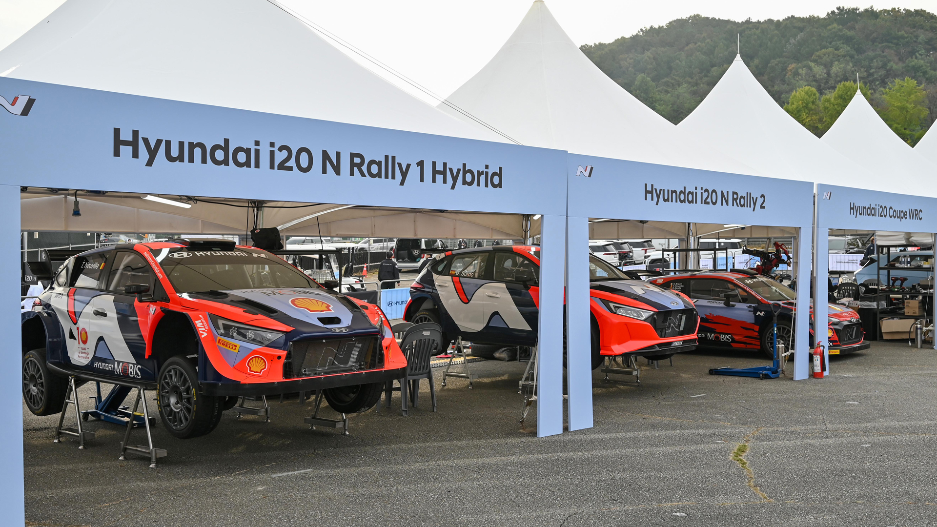 『현대 N x 토요타 가주 레이싱 페스티벌』 내 서비스 파크 / 사진=현대자동차 제공