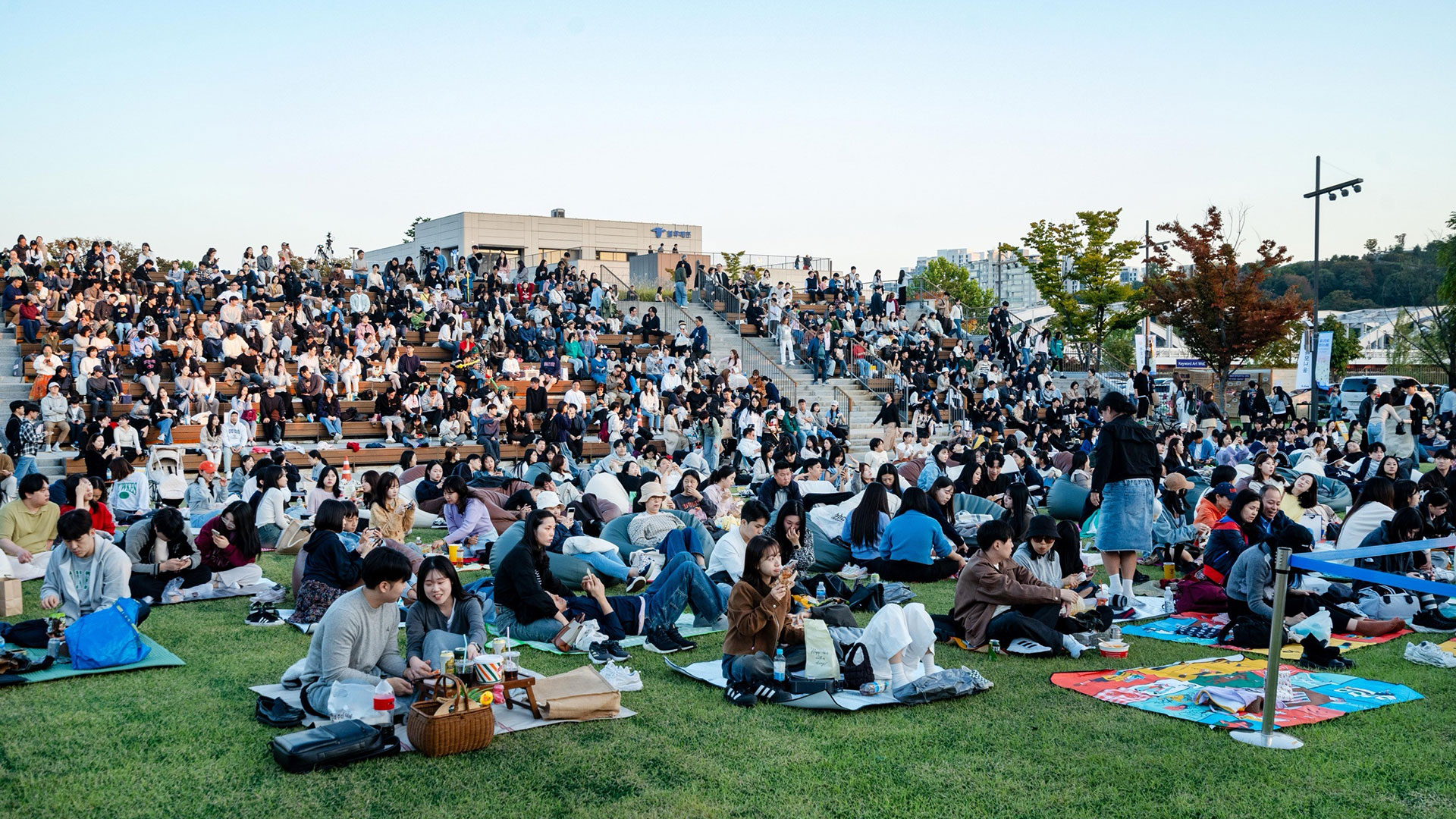 지난 26일(토) 서울 용산구 이촌동 노들섬에서 열린 ’하모니움 페스티벌' 행사 현장