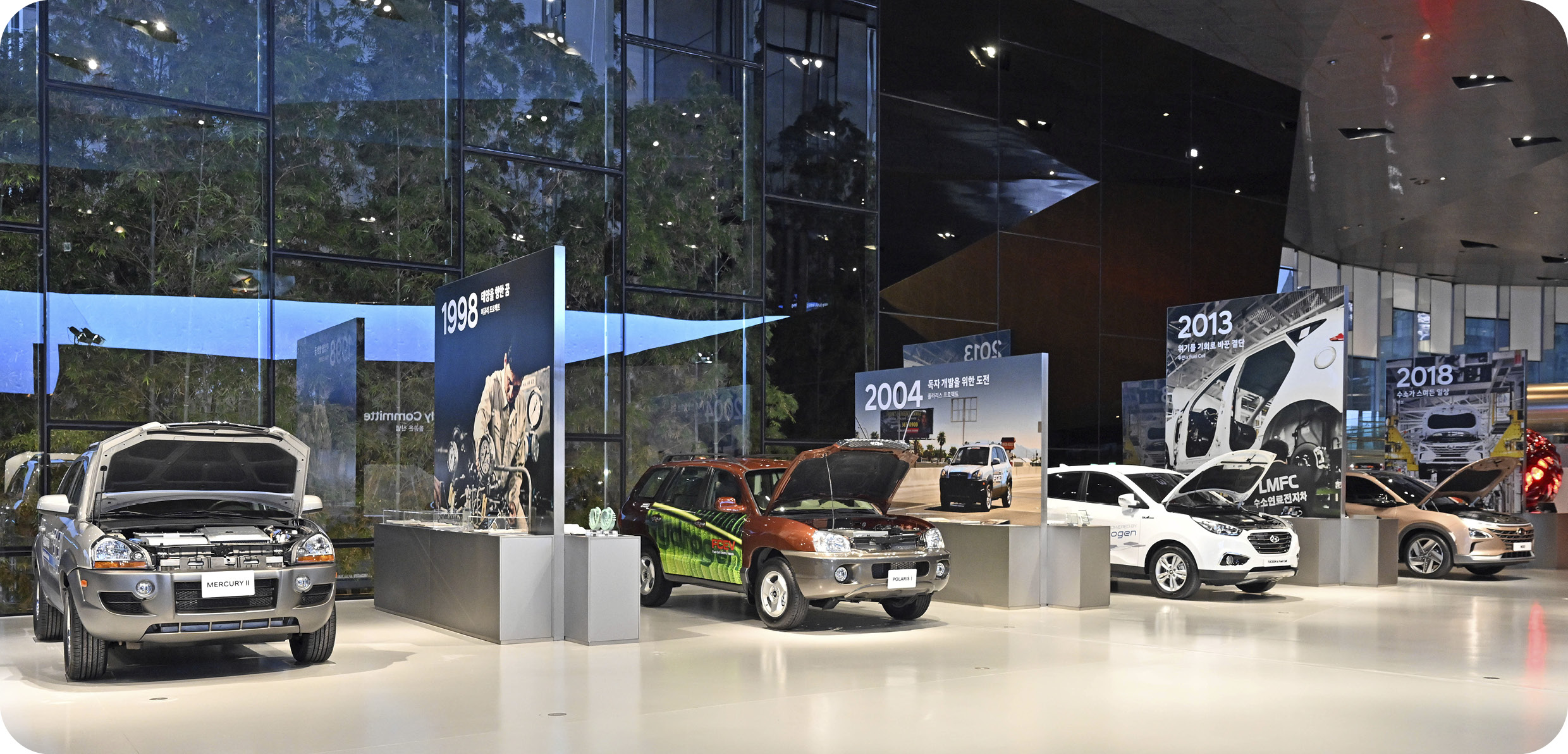 Hyundai Motor's Hydrogen Electric Vehicle Concept Car Initium Showcase