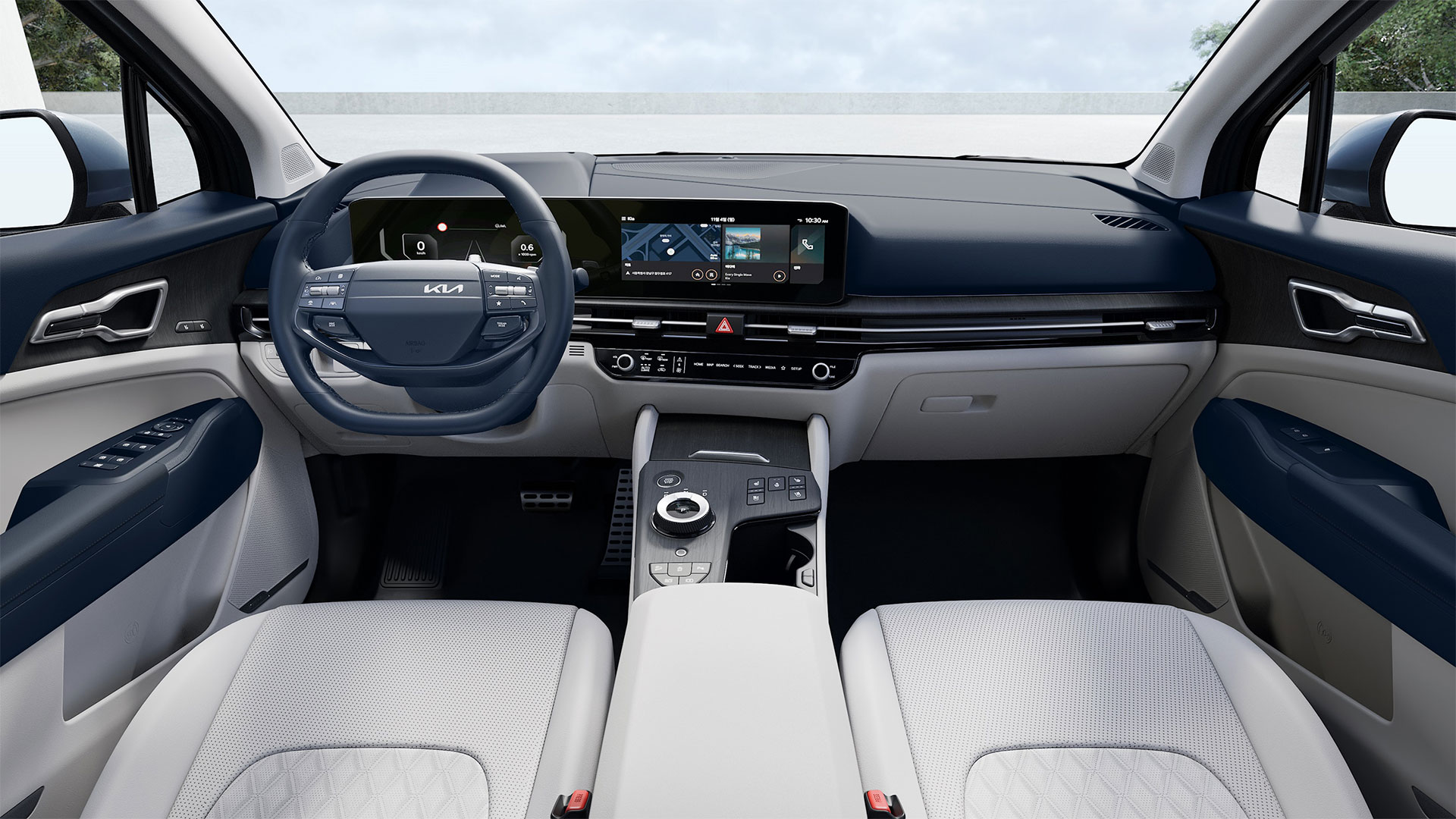 더 뉴 스포티지 내장