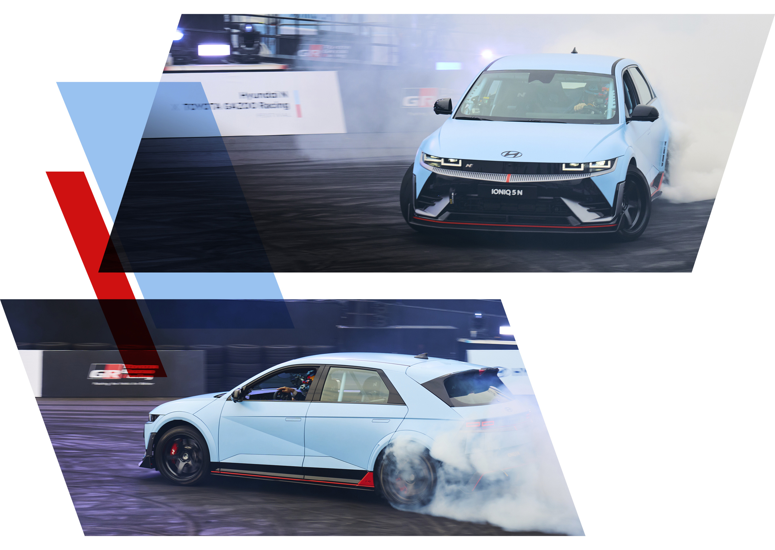 Drift performance of Ioniq 5 N