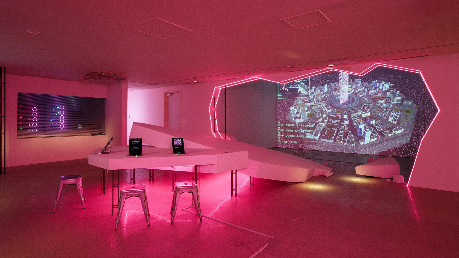Installation view of Wish Office, The Wishes, 2024. Photo: National Museum of Modern and Contemporary Art, Korea