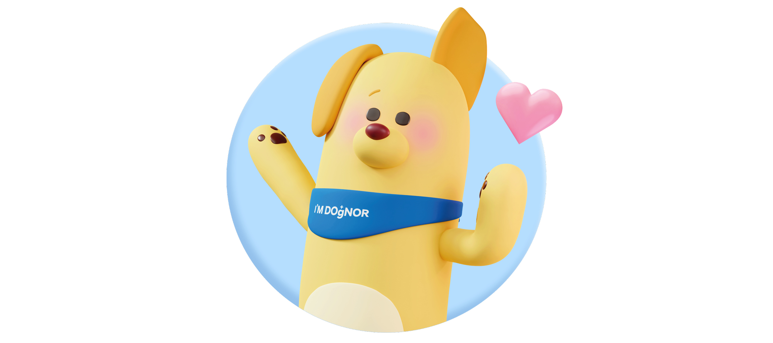 Mascot of I'M DOgNer Campaign