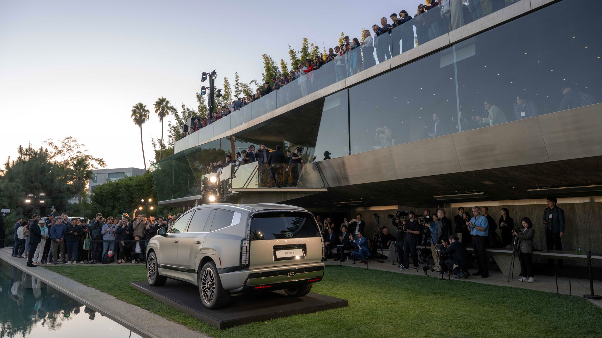 아이오닉 9 세계 최초 공개 행사 현장