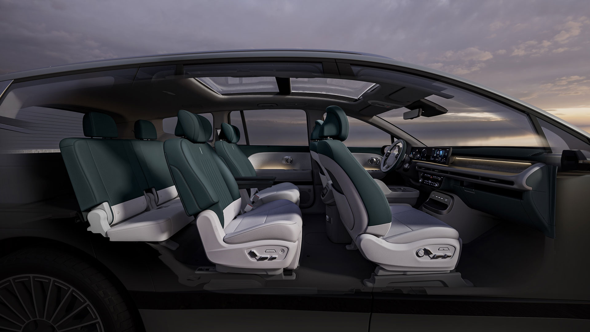 아이오닉 9 내장 이미지