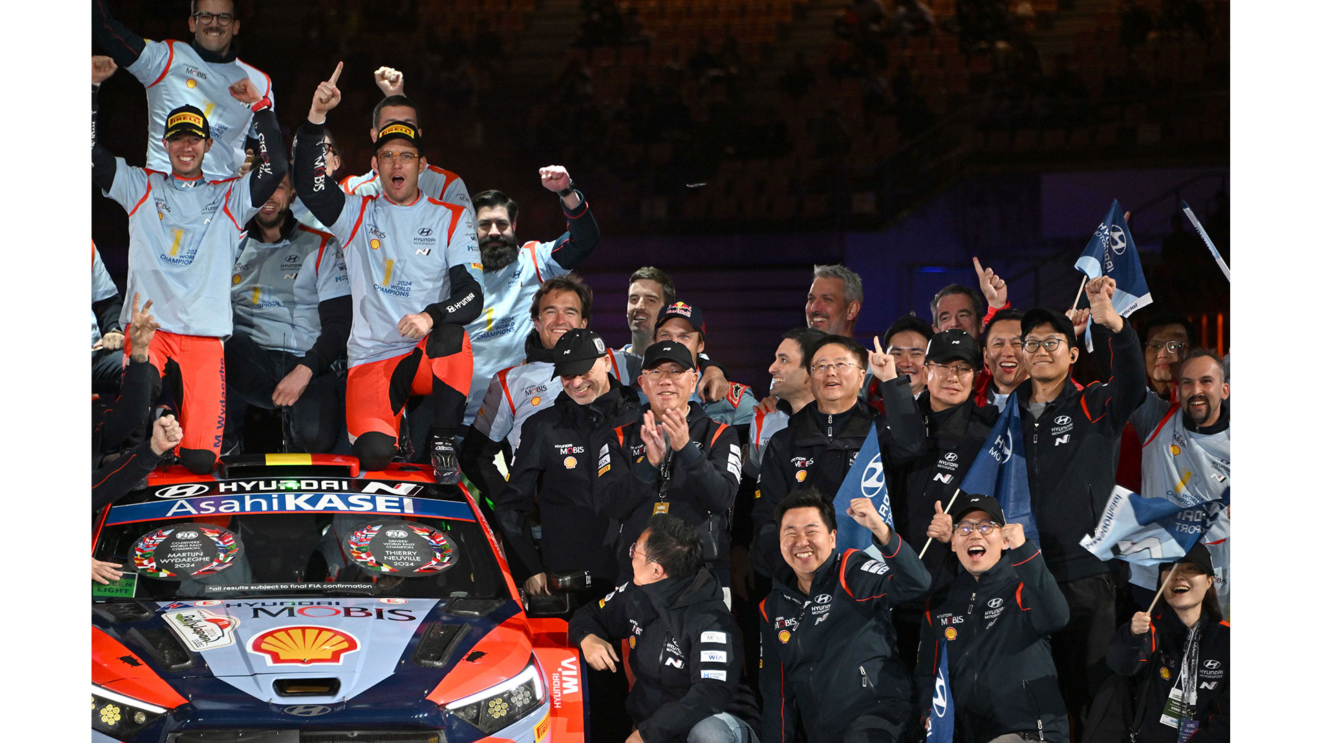 현대자동차 월드랠리팀, 2024 WRC 시즌 드라이버 부문 우승