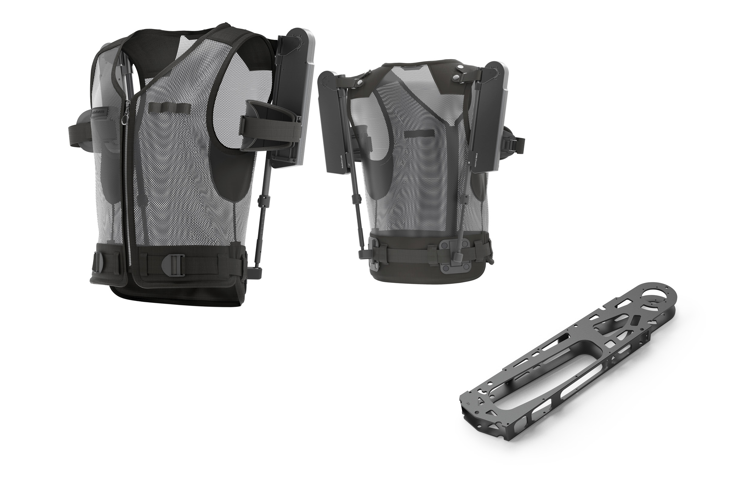 엑스블 숄더의 전체 장비 모습